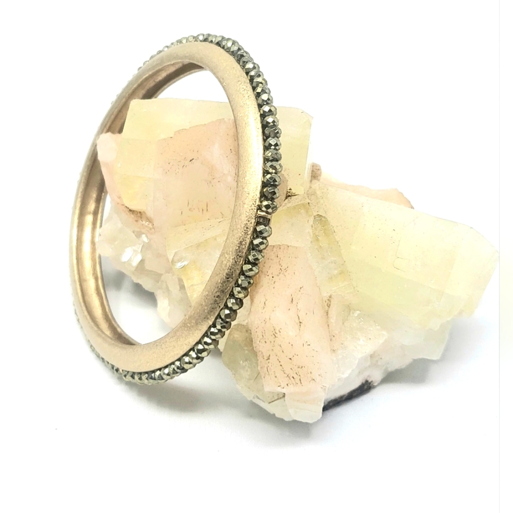 Anthropologie Pyrite Bangle